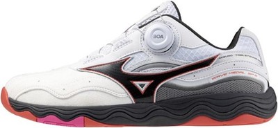 Mizuno Tischtennisschuhe WAVE MEDAL SP5 weiß x schwarz x rot 81GA241201