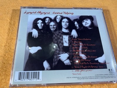 L13-88 LYNYRD SKYNYRD Second Helping - 1997 / 1974 - B001171902
