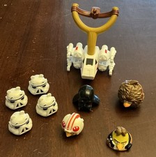 Angry Birds Star Wars Jenga Death Star Replacement Pieces All 8 Birds Pigs Vader