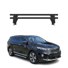 Menabo Dachträger Grundtäger für Kia Sorento MQ4 2021-2026 50kg Alu Schwarz 2x