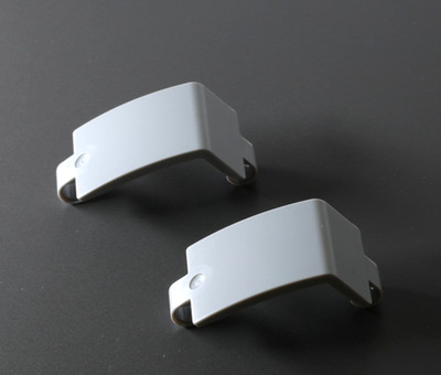 LEGO Technic: 2x Panel Curved, Light Bluish Gray