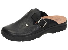 Fly Flot Herren Hausschuh Lederdecksohle Pantoffel Clog 220038