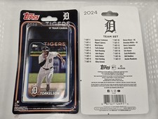 2024 Topps Retail Factory Sealed Baseball Detroit Tigers Base MLB Team Set. 17 T