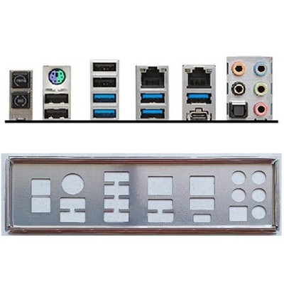 1PC Backplane IO I/O   For   X299 SLI PLUS MOTHERBOARD *tm