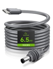 USB-to DC Power Cable for Starlink Mini 2M/6.5FT with PD Chip, 18AWG to DC5...