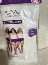 Fit For Me Fruit Of The Loom 5 Cotton Briefs Size 13