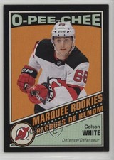 2019-20 O-Pee-Chee Marquee Rookies Retro Black 47/100 Colton White #550 jg3