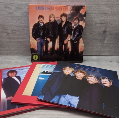 The Moody Blues The Polydor Years (1986-1992) 6CD+2DVD Box Set & 7'' Blue Vinyl 