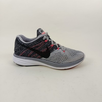 Nike Flyknit Damen Sportschuhe Größe 4 Lunar 3 grau schwarz Laufschuhe Fitnessstudio Gehen