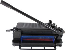 TEXALAN R Heavy Duty Guillotine Paper Cutter Black 400 Sheets Stack Paper Trimm