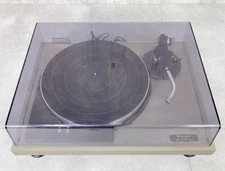 Technics SL-55 Direct Drive Turntable Record Player Working