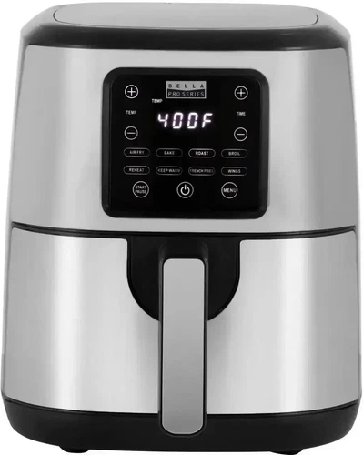 Bella Pro Series 90174 4.2-qt. Digital Air Fryer Stainless Steel - Free Shipping