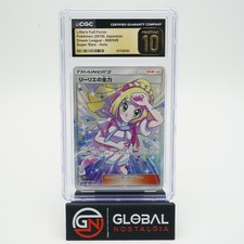 Lillie's Full Force #068 Dream League Japanese Pokemon 2019 CGC Pristine 10