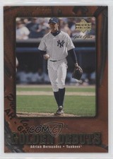 2001 Upper Deck Gold Glove Golden Debuts /1000 Adrian Hernandez #100 0nr3