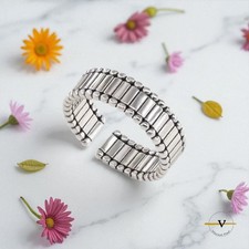 ANELLO UOMO DONNA A FASCIA LAVORATO ARGENTO 925 RODIATO RAGAZZA RAGAZZO REGALO