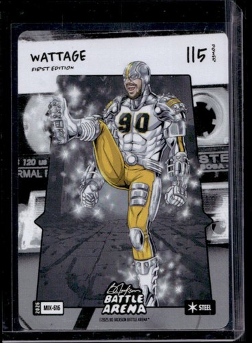 2026 Bo Jackson Battle Arena Griffey Wattage Fire Tracks Battlefoil #MIX-616