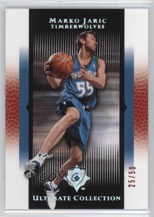 2005-06 Upper Deck Ultimate Collection Red 25/50 Marko Jaric #75 0b5