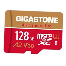   5-Years Data Recovery   128GB Micro SD Card, 4K 128GB 4K Camera Pro 1-Pack