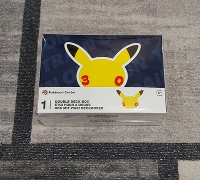 Pokemon Center TCG Pokemon 30th Celebration Double Deck Box SEALED