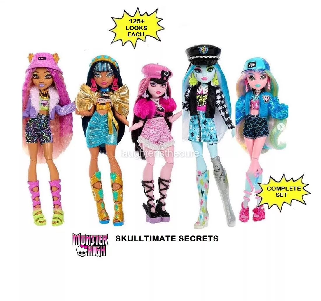 Boneca Monster High Skulltimates Secrets Cleo Denile Mattel