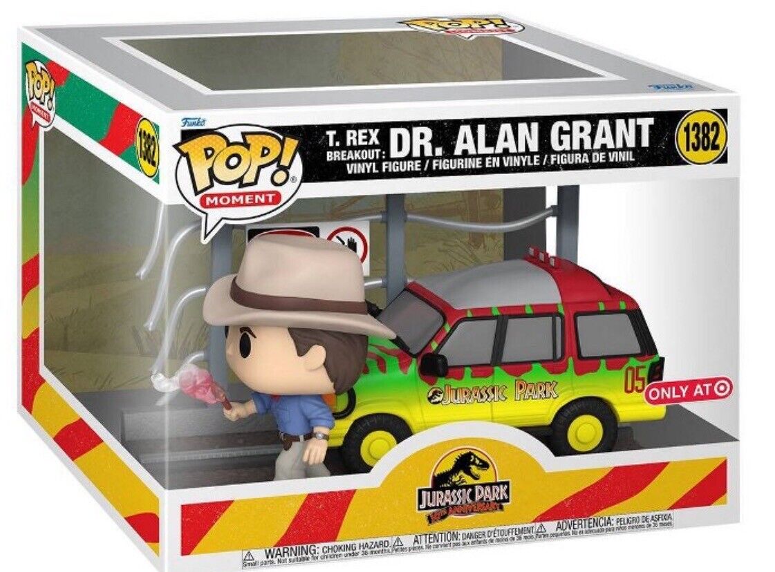 Funko Pop! Moments Jurassic Park T Rex Breakout: Dr. Alan Funko Pop! Moments Jurassic Park T Rex Breakout: Dr. Alan