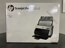 HP Scanjet Pro 3000 s2 Color Document Scanner USB WITH AC ADAPTER ~ Open Box NEW
