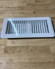 Hartford Ventilation Heavy Duty Floor Registers 4" X 10", White