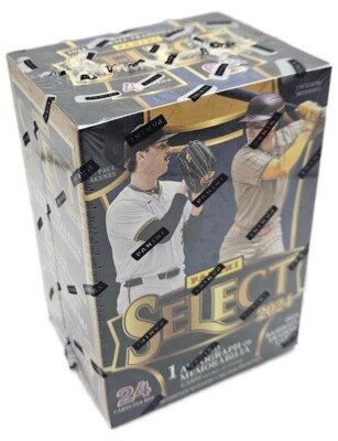 2024 Panini Select Baseball Factory Sealed 6 Pack Blaster Box 24 Cards 1 Hit