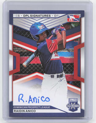 2023 Panini Elite Extra Edition #DPS-RA Raiden Anico DPL Signatures