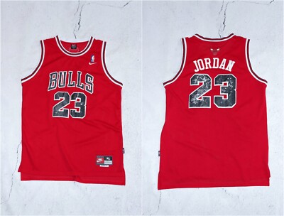 NBA Chicago Bulls 23 JORDAN タンクトップ Nike TEAM NBA Vintage Chicago Bulls Jordan 23 Basketball Mesh