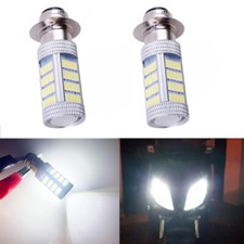 Bombilla alta/baja 92SMD H6M faro LED para Yamaha Honda Kawasaki Suzuki 7000k P15D