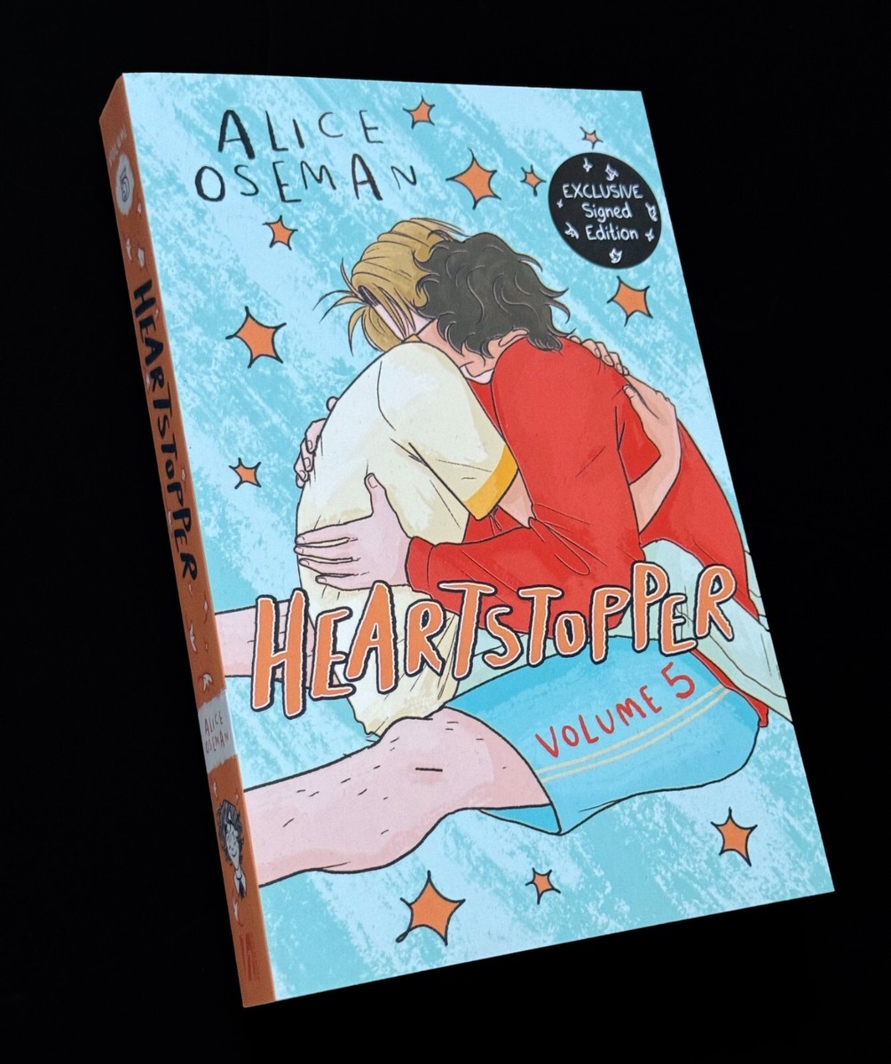 Alice Oseman: Heartstopper Volume 5 Book - Limited Signed Edition