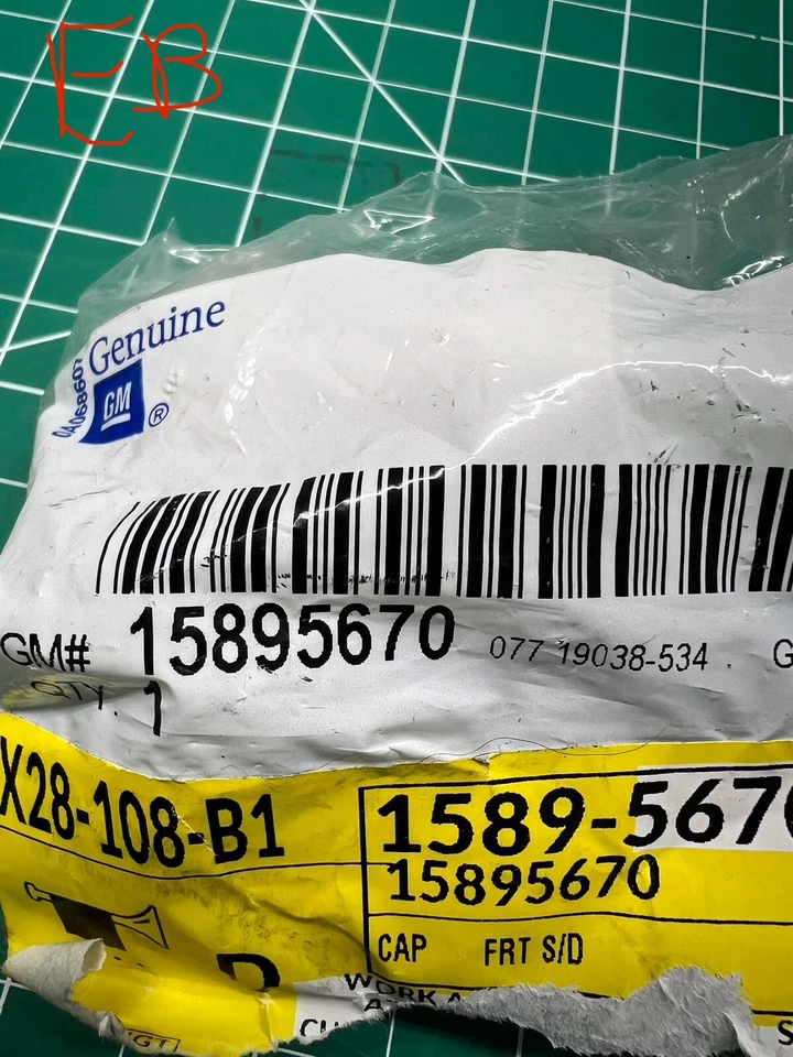 NUEVO Tapa de manija de puerta cromada genuina OEM para muchos modelos de SUV GM listados Foto 4 de 4