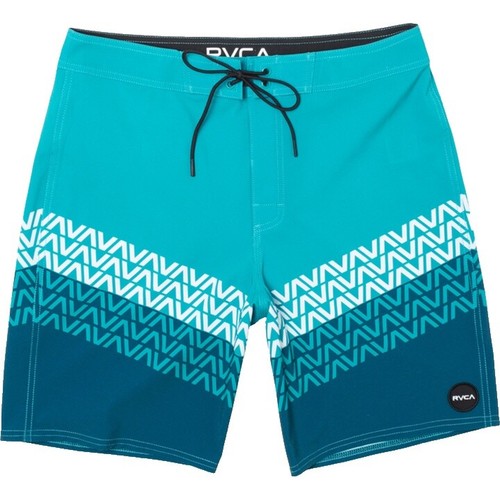 Howler Bros Los Vaqueros Board Shorts Mens 40 Blue Geometric Swim