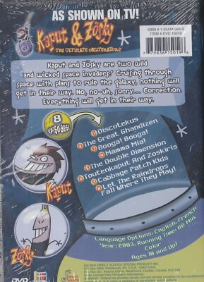 KAPUT & ZOSKY: THE ULTIMATE OBLITERATORS(NEW DVD) | eBay
