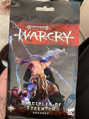 Warhammer Age of Sigmar Warcry Disciples of Tzeentch Daemons Card Pack New