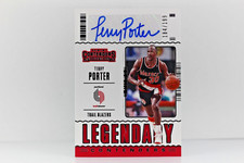 2020-21 PANINI PORTLAND TRAIL BLAZERS /199 AUTO TERRY PORTER #LC-TPO (BB4) 