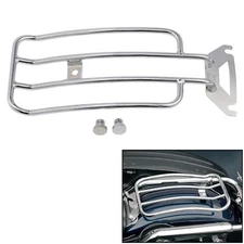 Rear Fender Rack Solo Seat Luggage Rack Fit For Harley Road King FLHR 1997-2024