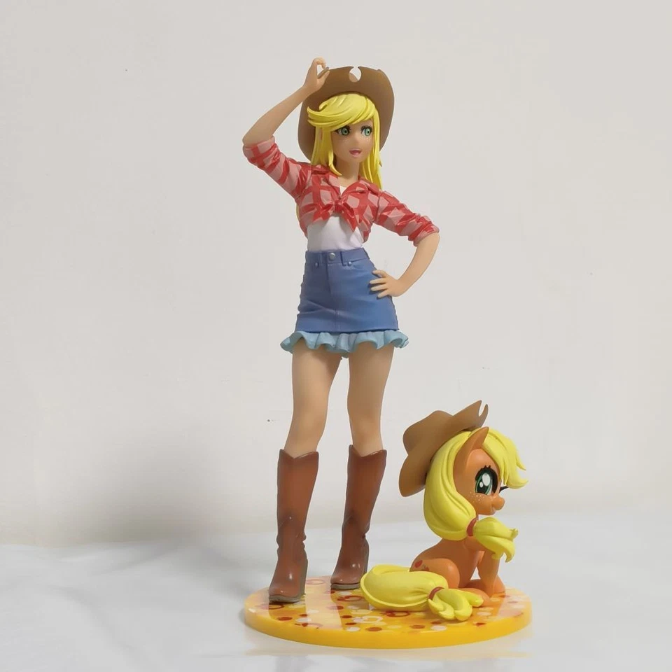 Figura de acción Apple Jack My Little Pony Bishoujo Princesa 8 pulgadas estatua sin caja Foto 4 de 4