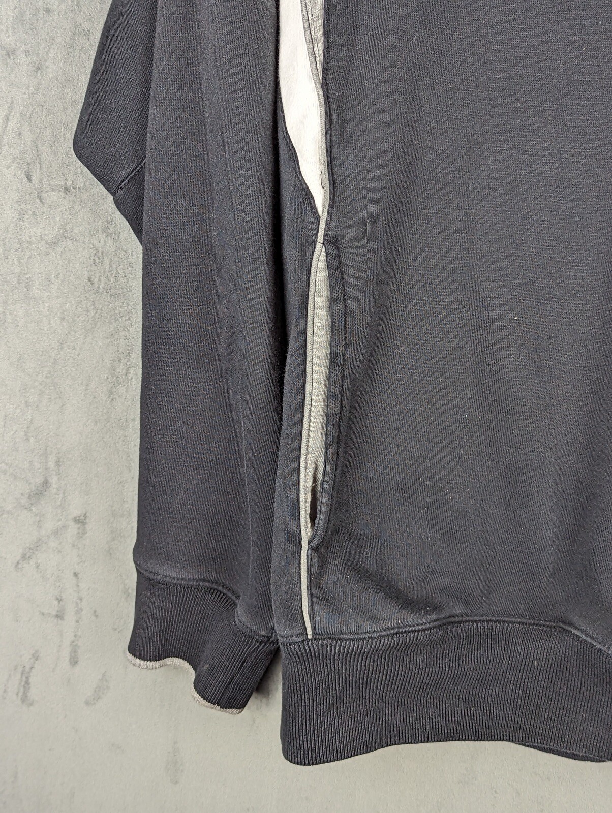 Champion Hoodie Size Small Black Long Sleeve Cotton Mix Logo Activewear image 4