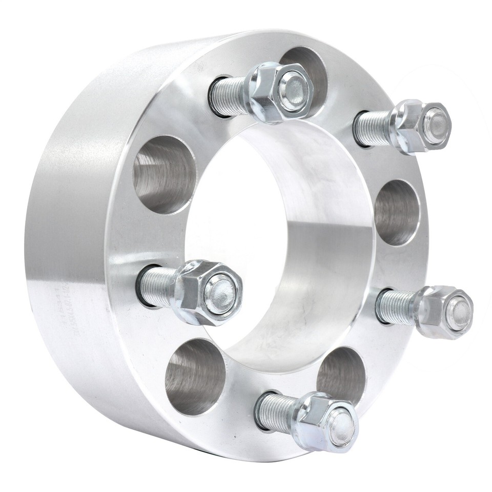 4-Pack 1" Wheel Spacers 5x4.5 Hub Centric For Ford Mustang Ranger Explorer - Black T6 Aluminum
