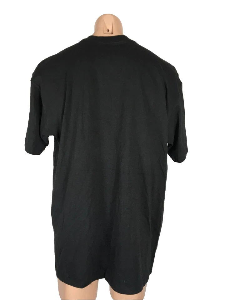 徽章骑手哈雷全新复古 1992 年骨架印度首席摩托车黑色 XL 3D — 第 2/4 张图片