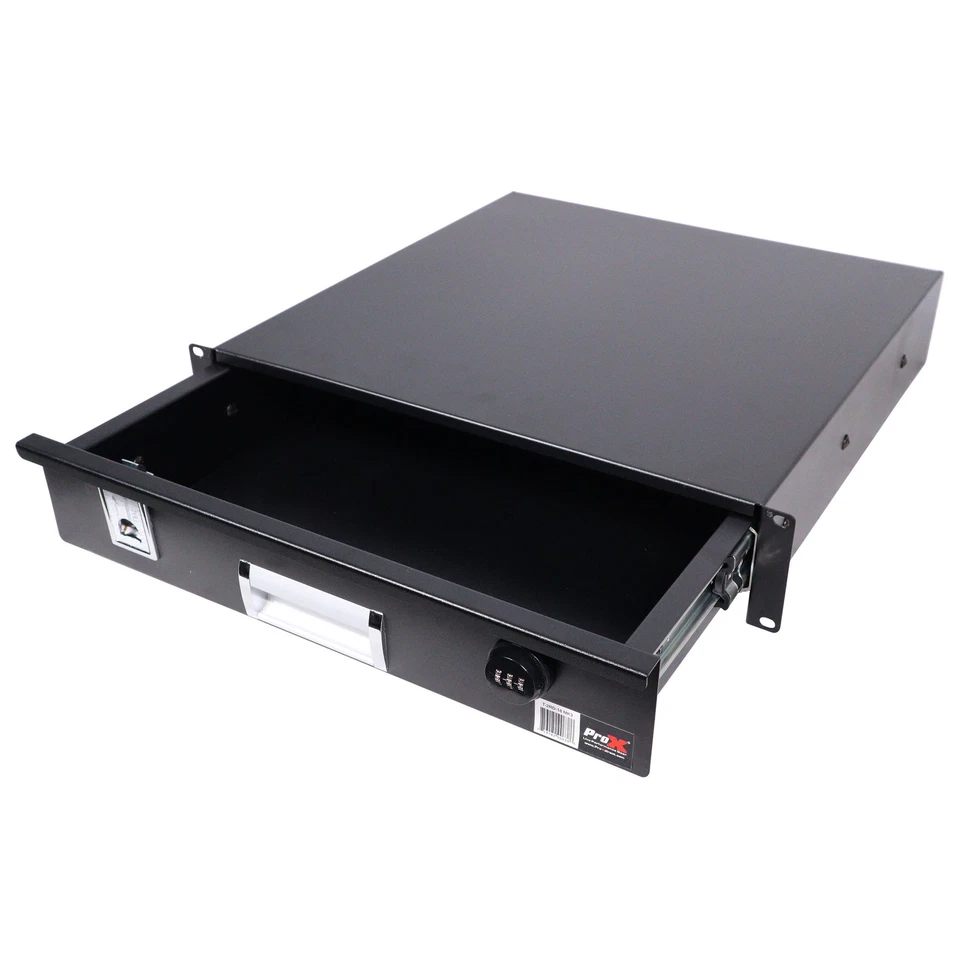 ProX T-2RD-18 Heavy Duty 18" Deep 2U Metal Locking Rackmount Drawer For 19" Rack - Image 3 of 4