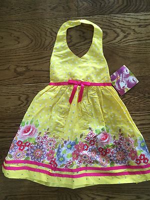 NWT Blueberi Boulevard Sz 3 Toddler Girls Yellow Floral Halter Dress 3T | eBay NWT Blueberi Boulevard Sz 3 Toddler Girls Yellow Floral Halter Dress 3T | eBay