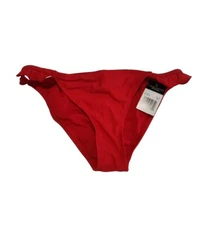 California Waves Swim Bottom Women's Small Red Bikini Hugger Beach Island Suit