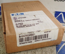 NEW Eaton Industrial Circuit Breaker HFD1020 1 Pole 20A 277V HFD