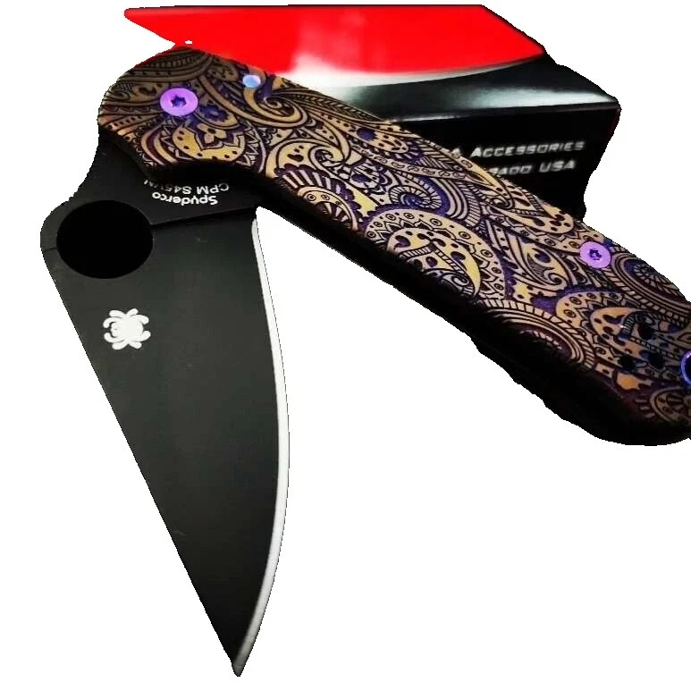 Spyderco Collectible Modern Custom & Handmade Folding Knives 1 Blades