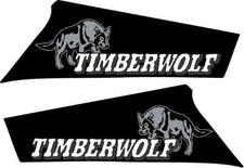 Yamaha Timberwolf 250 4x4 2x4 Oem Camo Tank Side Plastic Decal Graphics Sticker