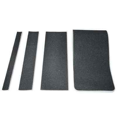 Black Non-Slip Stair Treads Safety Anti Skid Tape High Traction: 1 in. x 12'' in.