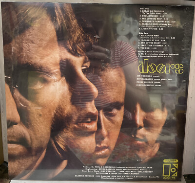 The Doors Self Titled UK 180 Gram Sealed Stereo Reissue Record